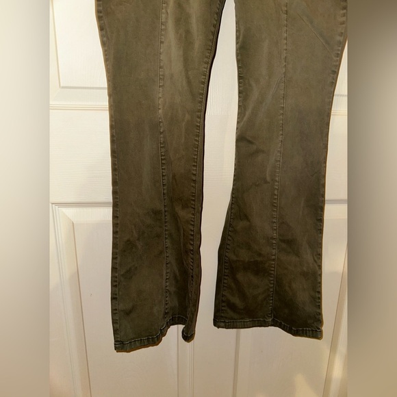 Pilcro the demilune boot Olive Boot Cut Pants 28 Anthropologie - Picture 5 of 12